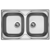 Nerezový dřez CLASSIC 800 DUO V 0,6mm matný Nerezový dřez CLASSIC 800 DUO V 0,6mm matný