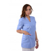 Košeľa chirurgická - dámska - modrá - VYROBENÉ NA SLOVENSKU Košeľa chirurgická - dámska - modrá - VYROBENÉ NA SLOVENSKU