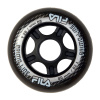 Fila Kolečka Wheels Set Black (8ks) (Tvrdost: 82A, Velikost koleček: 80mm) Fila Kolečka Wheels Set Black (8ks) (Tvrdost: 82A, Velikost koleček: 80mm)