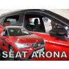 Deflektory - Protiprievanové plexi Seat Arona 5D od 2017 (+zadné)