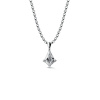 Zlatý dámsky prívesok DF 6234 z bieleho zlata s laboratórnym diamantom s hmotnosťou 1,05 ct Zlatý dámsky prívesok DF 6234 z bieleho zlata s laboratórnym diamantom s hmotnosťou 1,05 ct