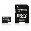 TRANSCEND MicroSDHC karta 4GB Class 4 + adaptér TRANSCEND MicroSDHC karta 4GB Class 4 + adaptér