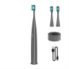 AENO sonická zubná kefka DB10G, farba šedá, 5 módov, 3 náhradné hlavice, batéria 1400 mAh, 48600 ot/min, 90 dní ADB0010G AENO sonická zubná kefka DB10G, farba šedá, 5 módov, 3 náhradné hlavice, batéria 1400 mAh, 48600 ot/min, 90 dní ADB0010G