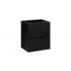 Comad Nova Black skrinka 50x39x57 cm čierna NOVA BLACK D2 82-50-2S Comad Nova Black skrinka 50x39x57 cm čierna NOVA BLACK D2 82-50-2S