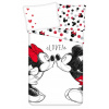 Jerry Fabrics obliečky Mickey and Minnie Love 04 140x200 70x90 Jerry Fabrics obliečky Mickey and Minnie Love 04 140x200 70x90