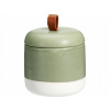 KERAMICKÁ NÁDOBA NA VATIČKY ZELENÁ Ø 10 CM 10 X 10 X 10 CM KERAMICKÁ NÁDOBA NA VATIČKY ZELENÁ Ø 10 CM 10 X 10 X 10 CM