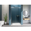 Aquatek WELLNESS B2 Sprchové dvere do niky 135x200cm, posuvné dvere, chróm, číre sklo AQ WELLNESSB2CH13562 Aquatek WELLNESS B2 Sprchové dvere do niky 135x200cm, posuvné dvere, chróm, číre sklo AQ WELLNESSB2CH13562