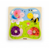 Drevené vkladacie puzzle Hmyz Viga multicolor Drevené vkladacie puzzle Hmyz Viga multicolor