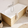 VILLEROY & BOCH Oberon 2.0 pravouhlá vaňa z materiálu Quaryl, odtok v strede, 1700 x 750 x 470 mm, Stone White, UBQ170OBR2DV-RW VILLEROY & BOCH Oberon 2.0 pravouhlá vaňa z materiálu Quaryl, odtok v strede, 1700 x 750 x 470 mm, Stone White, UBQ170OBR2DV-RW