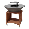 Gril Fiesta, prevedenie rust, oceľ, priemer 100 cm, s ohniskom Gril Fiesta, prevedenie rust, oceľ, priemer 100 cm, s ohniskom