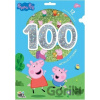 100 metalických samolepek s omalovánkovými listy: Prasátko Peppa - Jiří Models 100 metalických samolepek s omalovánkovými listy: Prasátko Peppa - Jiří Models