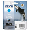 Epson T7602 Cyan, azúrová - originálne C13T76024010 Epson T7602 Cyan, azúrová - originálne C13T76024010