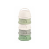 Beaba Súprava téglikov na sušené mlieko / desiatu Cotton White / Sage Green Beaba Súprava téglikov na sušené mlieko / desiatu Cotton White / Sage Green
