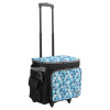 Brother Pojazdná taška na šijací stroj Diamond design modrá/petrolejová Brother Pojazdná taška na šijací stroj Diamond design modrá/petrolejová