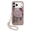 Guess IML Flowers Strap MagSafe zadný kryt pre iPhone 17 Pro Max Pink Guess IML Flowers Strap MagSafe zadný kryt pre iPhone 17 Pro Max Pink