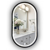 Podsvietené oválne zrkadlo s LED 75X40 cm Podsvietené oválne zrkadlo s LED 75X40 cm
