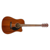 FENDER CD-60SCE Dreadnought, Walnut Fingerboard, All-Mahogany FENDER CD-60SCE Dreadnought, Walnut Fingerboard, All-Mahogany