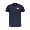 Pánske tričko Tommy Hilfiger, modré Blu L Pánske tričko Tommy Hilfiger, modré Blu L