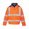 Portwest S773 Bizflame Rain Hi-Vis Nehorľavá antistatická reflexná bunda oranžová XL Portwest S773 Bizflame Rain Hi-Vis Nehorľavá antistatická reflexná bunda oranžová XL