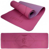 Podložka LIFEFIT® YOGA MAT LOTOS DUO, 183x58x0,6cm, bordó Podložka LIFEFIT® YOGA MAT LOTOS DUO, 183x58x0,6cm, bordó