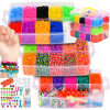 VEĽKÁ SÚPRAVA GUMIČIEK NA VÝROBU NÁRAMKOV A BIŽUTÉRIE 15000 ks PRE DETI VEĽKÁ SÚPRAVA GUMIČIEK NA VÝROBU NÁRAMKOV A BIŽUTÉRIE 15000 ks PRE DETI