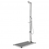 zahrada-XL Záhradná sprcha so sivým podstavcom 225 cm nehrdzavejúca oceľ 3070792 zahrada-XL Záhradná sprcha so sivým podstavcom 225 cm nehrdzavejúca oceľ 3070792