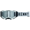 KENNY 261-0702011-00 okuliare PERFORMANCE EVO 2 biela - číre sklo - číra šošovka, farba biela/čierna KENNY 261-0702011-00 okuliare PERFORMANCE EVO 2 biela - číre sklo - číra šošovka, farba biela/čierna