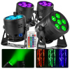 BeamZ Professional BeamZ BBP66 Set 4x Uplight PAR s diaľkovým ovládaním BeamZ Professional BeamZ BBP66 Set 4x Uplight PAR s diaľkovým ovládaním
