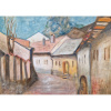 Vrátna ulička, Košice - Eleonóra Kovalčíková, originálny, ručne maľovany obraz L (do veľkosti 95x95cm) Viac farieb Vrátna ulička, Košice - Eleonóra Kovalčíková, originálny, ručne maľovany obraz L (do veľkosti 95x95cm) Viac farieb