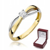Zlatý Prsteň Zásnubný Diamantový 0.10 ct V-248 (Zlatý Prsteň Zásnubný Diamantový 0.10 ct V-248) Zlatý Prsteň Zásnubný Diamantový 0.10 ct V-248 (Zlatý Prsteň Zásnubný Diamantový 0.10 ct V-248)