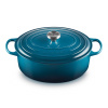 Le Creuset Kastról SIGNATURE 31 cm, 6,3 l, oválny, DEEP TEAL, liatina Le Creuset Kastról SIGNATURE 31 cm, 6,3 l, oválny, DEEP TEAL, liatina