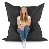 XXL vankúš na sedenie – interiérový aj záhradný, vodeodolný Farba: 22.Čierny XXL vankúš na sedenie – interiérový aj záhradný, vodeodolný Farba: 22.Čierny