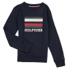 Tommy Hilfiger Mikiny TH LOGO SWEATSHIRT Námornícka modrá Tommy Hilfiger Mikiny TH LOGO SWEATSHIRT Námornícka modrá