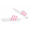 adidas ADILETTE AQUA Biela / Ružová adidas ADILETTE AQUA Biela / Ružová