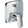 HANSGROHE Logis páková vaňová batéria pod omietku so zabudovanou bezpečnostnou kombináciou podľa EN1717, pre 2 výstupy, chróm, 71407000 HANSGROHE Logis páková vaňová batéria pod omietku so zabudovanou bezpečnostnou kombináciou podľa EN1717, pre 2 výstupy, chróm, 71407000