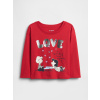 Baby tričko Gap & Peanuts Červená 18-24M Červená Červená Baby tričko Gap & Peanuts Červená 18-24M Červená Červená