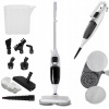 Rotačný parný mop 2v1 s ručným čističom, 8 nadstavcov, výkon 1300W Adler AD 7052 Rotačný parný mop 2v1 s ručným čističom, 8 nadstavcov, výkon 1300W Adler AD 7052