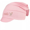 Dráče Bavlnená šatka so šiltom Dráča - vzor 05, svetlo ružová, mačiatko Farba: Ružová svetlejšia, Veľkosť: 46-48 Dráče Bavlnená šatka so šiltom Dráča - vzor 05, svetlo ružová, mačiatko Farba: Ružová svetlejšia, Veľkosť: 46-48