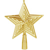 Springos Hviezda na stromček 18,5 cm zlatá, vianočná ozdoba Springos Hviezda na stromček 18,5 cm zlatá, vianočná ozdoba