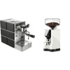 Stone Espresso Mine Black + Eureka Mignon Silenzio 55, CR white Stone Espresso Mine Black + Eureka Mignon Silenzio 55, CR white