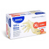 Rukavice hygienické 100ks Latex XL Wimex biele nepúdrované 68108 Rukavice hygienické 100ks Latex XL Wimex biele nepúdrované 68108