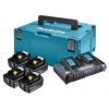 Makita 198091-4 sada Li-ion LXT 18V 4ksBL1860B 1ksDvojitá nabíjačkaDC18RD 1ksMakpac Makita 198091-4 sada Li-ion LXT 18V 4ksBL1860B 1ksDvojitá nabíjačkaDC18RD 1ksMakpac