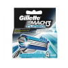 Gillette Náhradní hlavice Gillette Mach3 Turbo 4 ks Gillette Náhradní hlavice Gillette Mach3 Turbo 4 ks