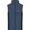 Columbia Powder Pass Hybrid Vest Pánska Vesta Farba: Dark Mountain Collegiate Navy, Veľkosť: XL 2126111478 Columbia Powder Pass Hybrid Vest Pánska Vesta Farba: Dark Mountain Collegiate Navy, Veľkosť: XL 2126111478
