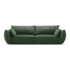 Tmavozelená pohovka 208 cm Vanda - Mazzini Sofas Tmavozelená pohovka 208 cm Vanda - Mazzini Sofas