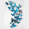 3D dekorácie Motýle ružové alebo modré Farba: Modrá 3D dekorácie Motýle ružové alebo modré Farba: Modrá