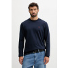 Bavlnené tričko s dlhým rukávom Calvin Klein Jeans LV04RD247G tmavomodrá XS Bavlnené tričko s dlhým rukávom Calvin Klein Jeans LV04RD247G tmavomodrá XS