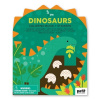 Petit Koláž Omaľovánky s nálepkami Dinosaury Petit Koláž Omaľovánky s nálepkami Dinosaury