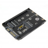 Adaptér mSATA / M.2 NGFF SATA na 2,5 Adaptér mSATA / M.2 NGFF SATA na 2,5