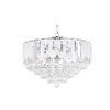 ACA DECOR Závesný luster GRAPPA, farba chrómu ACA DECOR Závesný luster GRAPPA, farba chrómu
